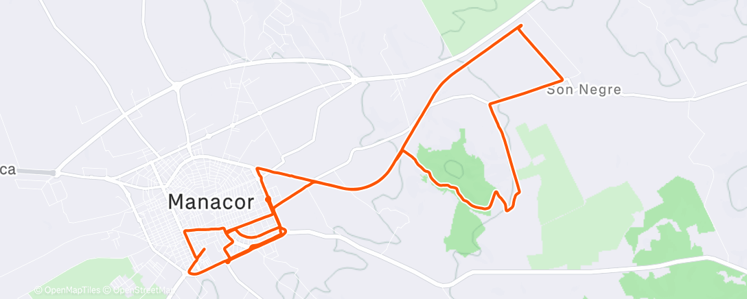 Map of the activity, Actividad matinal