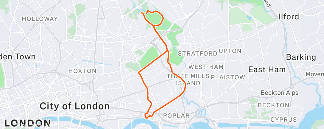 Map of the activity, Run to the ‘Shultz’ - Winter Solstice edit