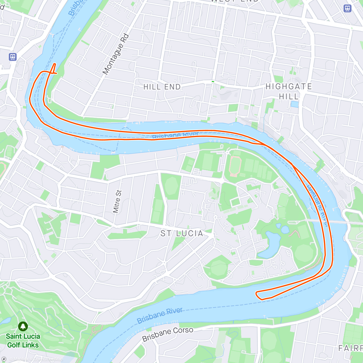 Map of the activity, ANZAC Day Service Row