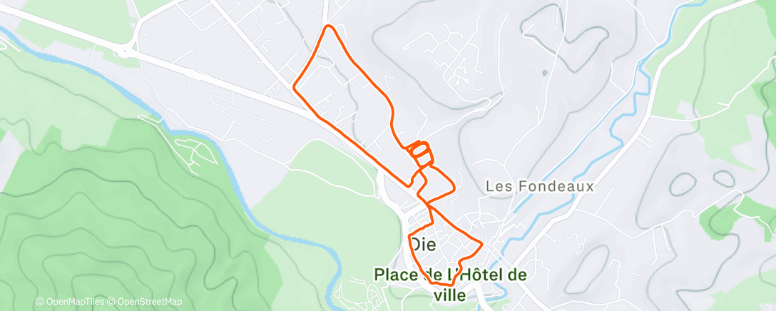 Map of the activity, 2x 6x200 🐹