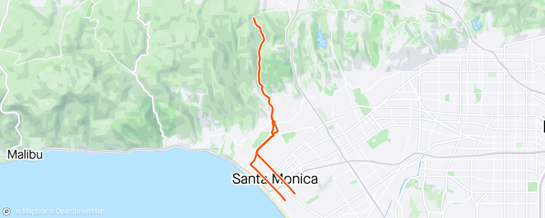 Map of the activity, I’ve said it before, but if you’re ever feeling sad, tired or stressed, ride downhill in a flowy shirt or hoodie.