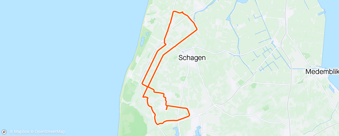 Map of the activity, 🚴‍♂️🌤️👍