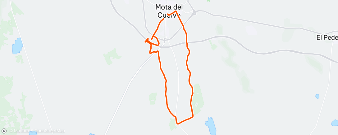 Mapa de la actividad (Afternoon Ride)