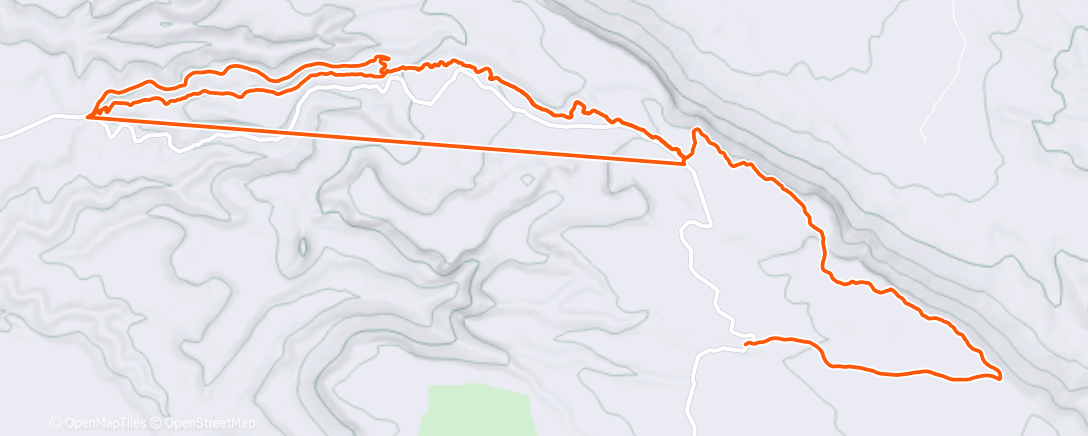 Map of the activity, Couple shuttle laps