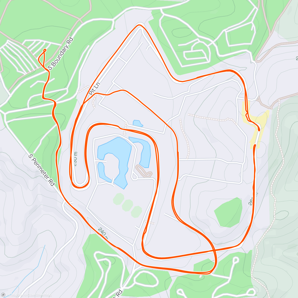 Map of the activity, Riding on Luguna Seca raceway is one of the coolest things I’ll ever do!
