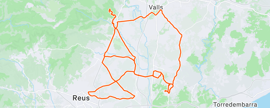 Карта физической активности (4x10' z4 + Sprints)