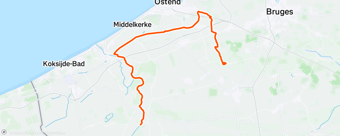 Mapa de la actividad (Dan maar opt gemak terug naar huis 
#DNF)