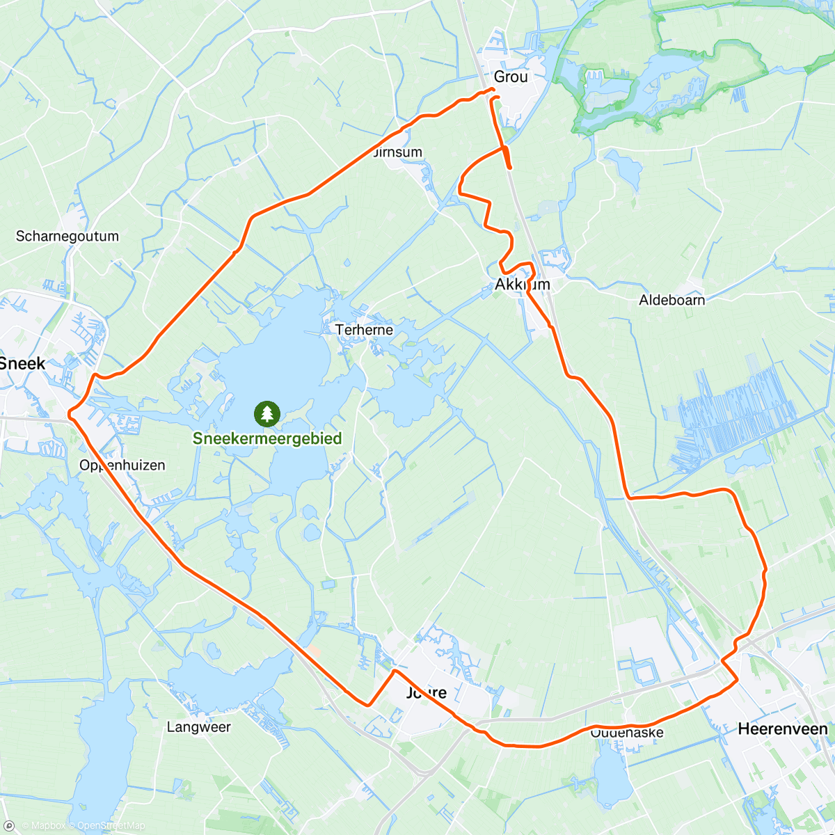 Map of the activity, Ochtendrit