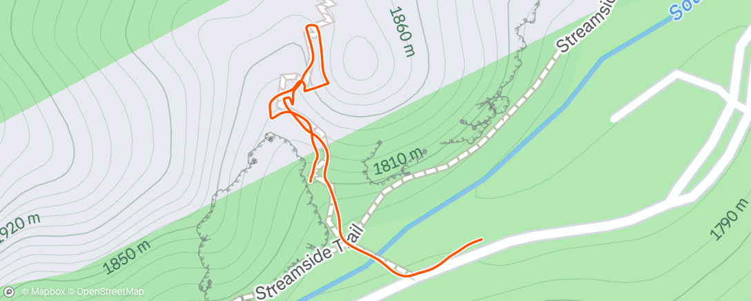 Map of the activity, Wind Ridge w/ 💃