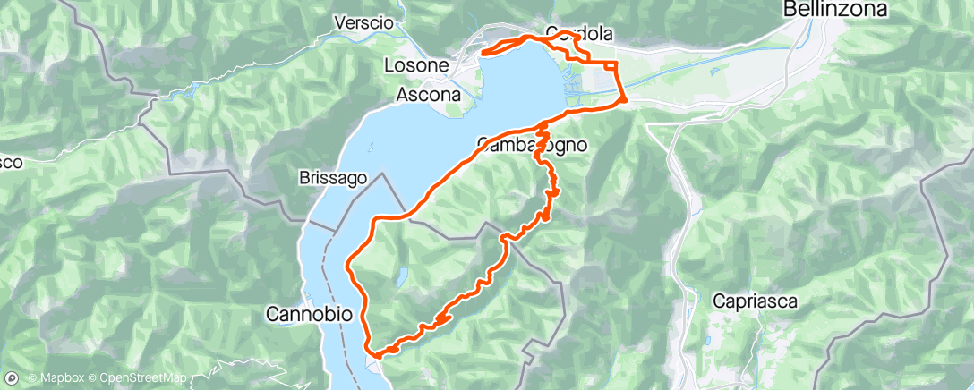 Map of the activity, Ticino 🥶