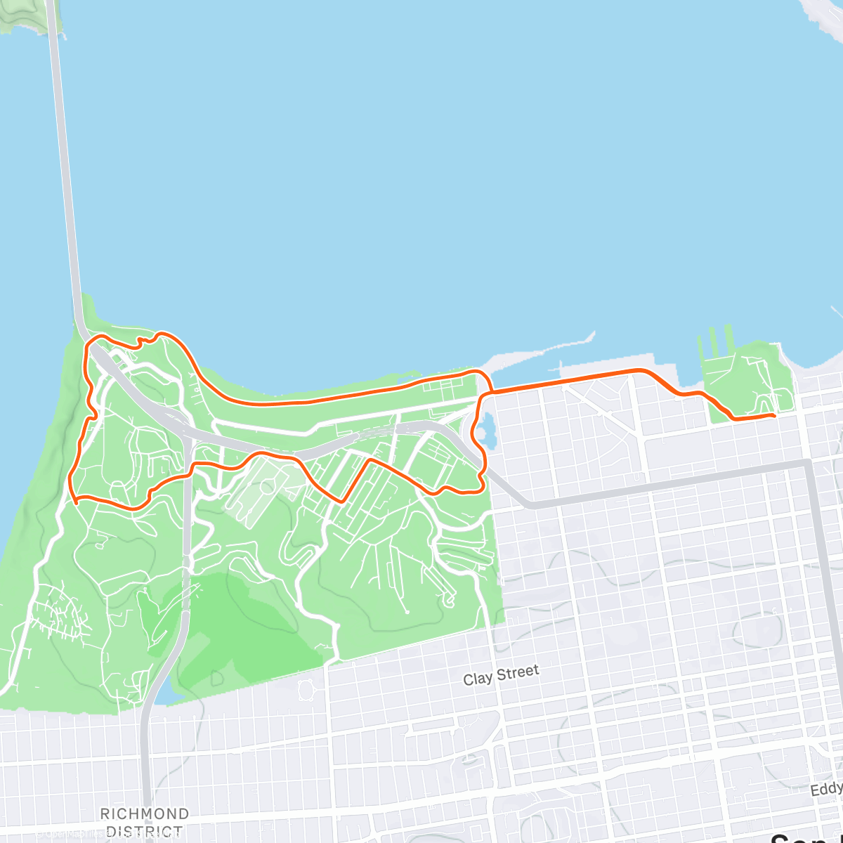 Map of the activity, In rainbows