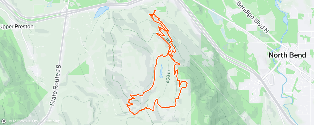 Map of the activity, Reverence w/ Cedar 🐕