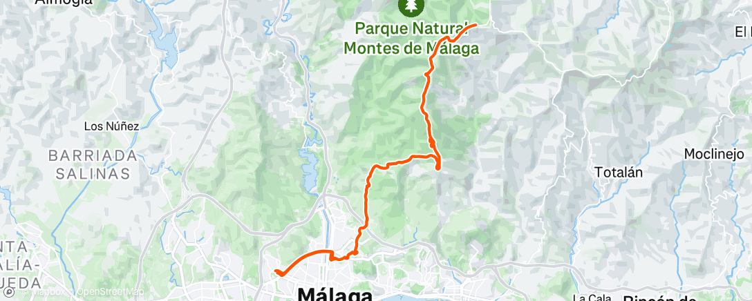 Map of the activity, Puerto el león