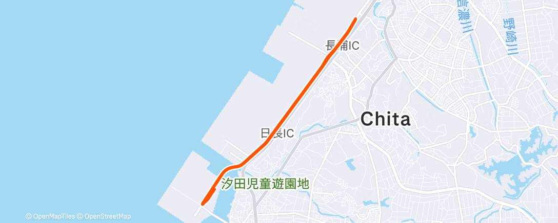 Map of the activity, Morning Ride