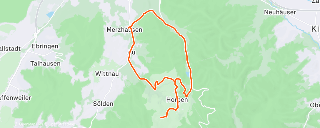 Map of the activity, Katzental wieder gesperrt 😤