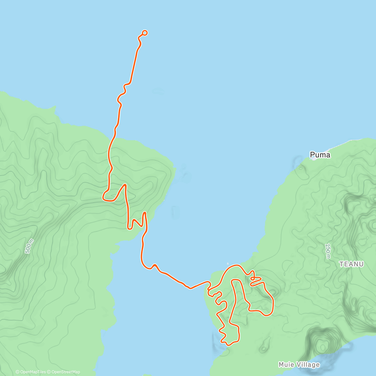 Map of the activity, Zwift - Climb Portal: Norton Summit at 100% Elevation in Watopia
