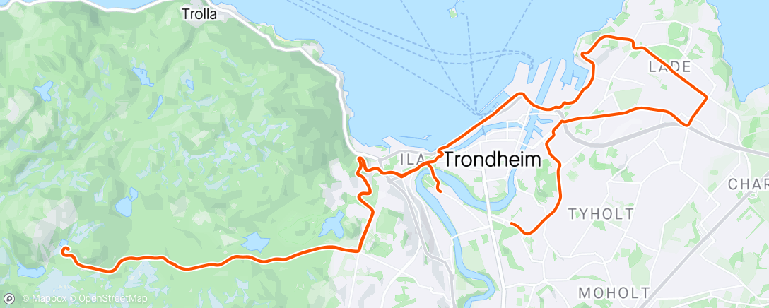 Map of the activity, Loffetur