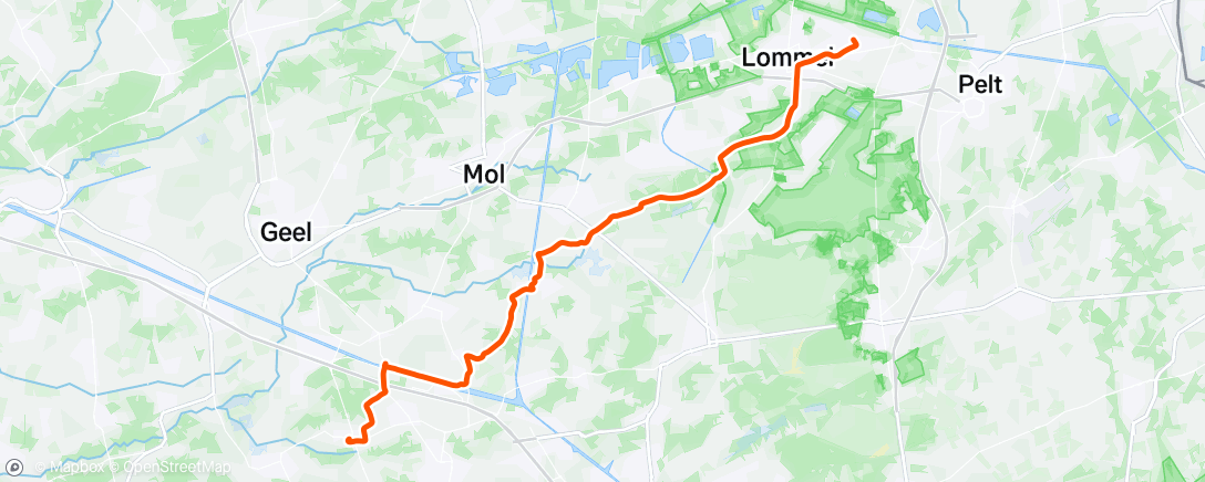 Map of the activity, Avondrit