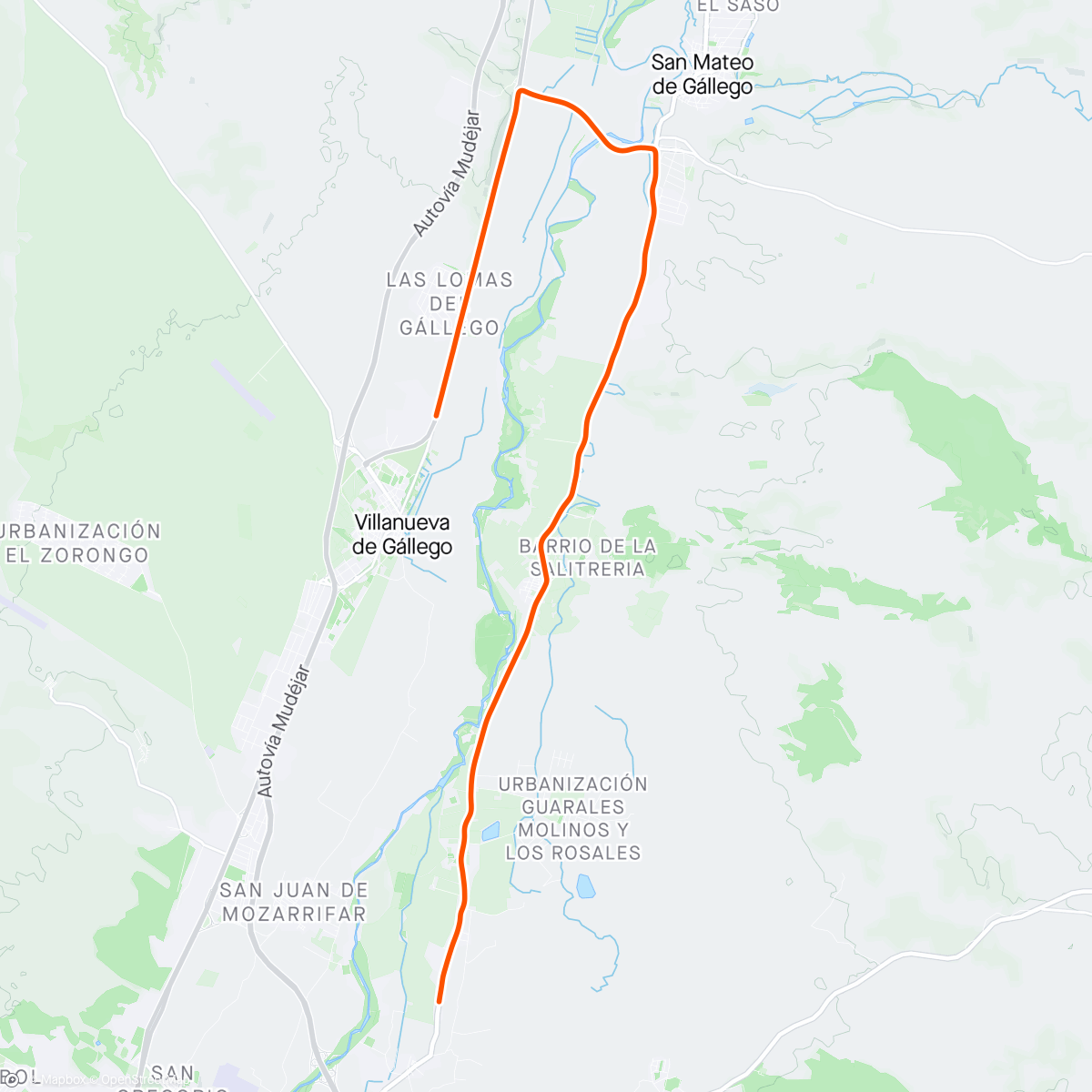 Map of the activity, ROUVY - La Vuelta 2023 | Stage 12 - Zaragoza