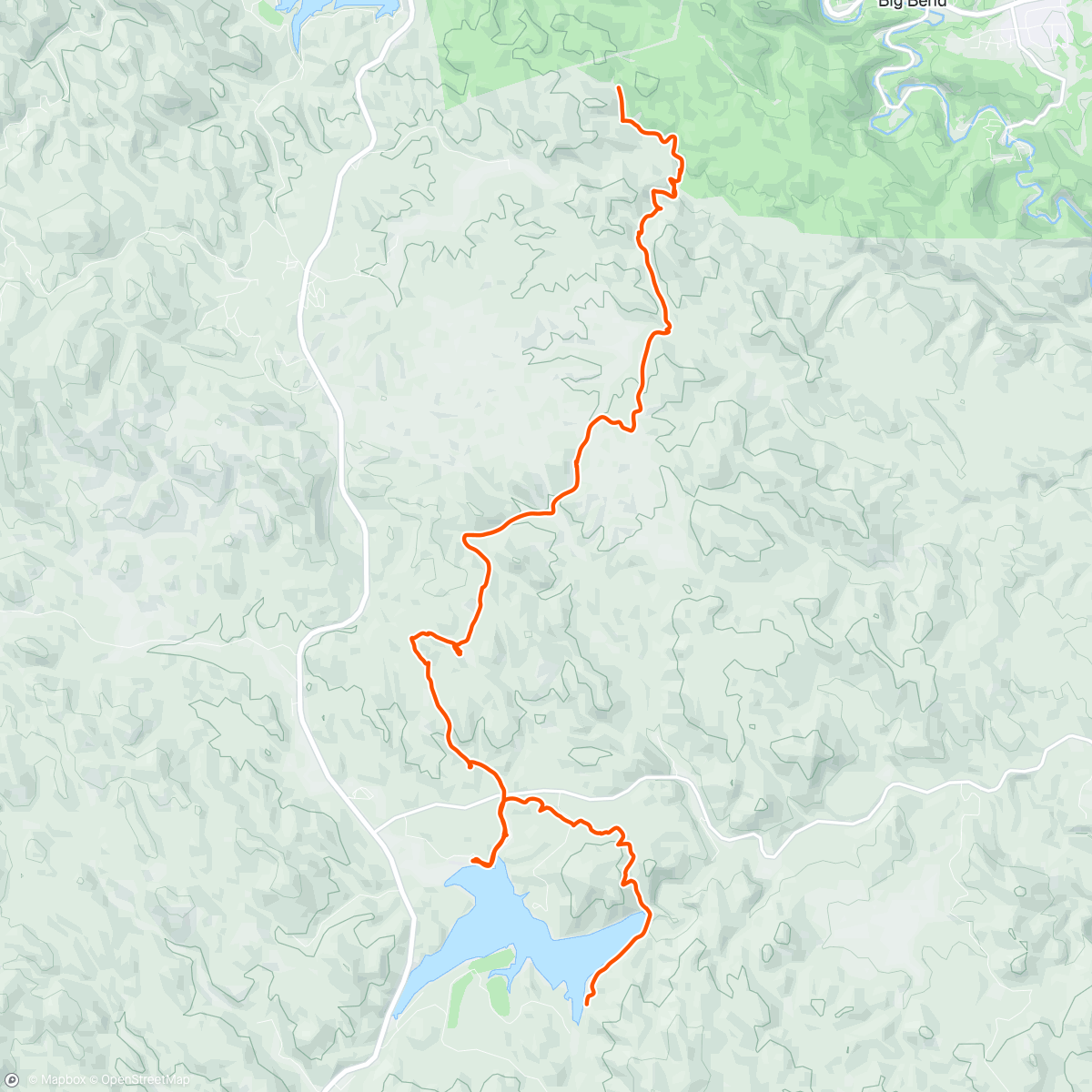 Map of the activity, Sheridan Lake to Rapid Creek - Centennial Trail Day 5