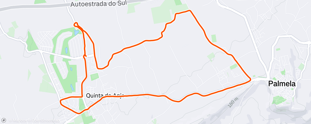 Map of the activity, Domingo é dia de ir até à Escola! 😏