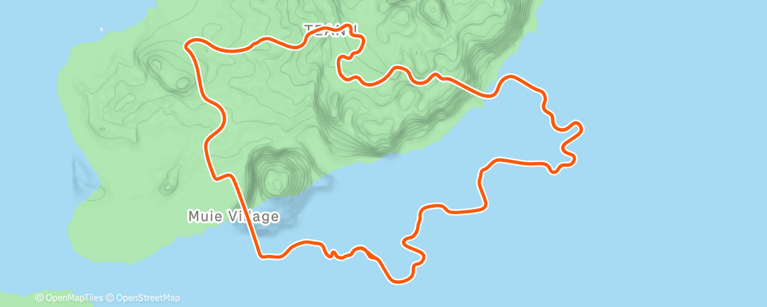 Carte de l'activité Zwift - Recovery Spin on Tick Tock in Watopia