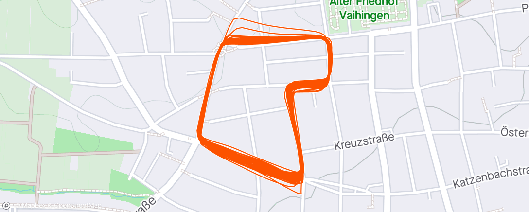 アクティビティ「The Race days Stuttgart」の地図