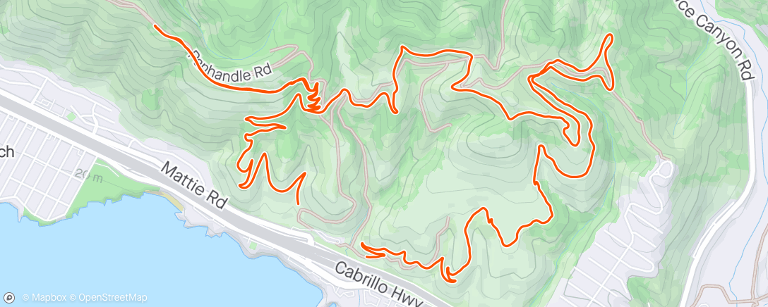 Map of the activity, Perfect Enduro Location