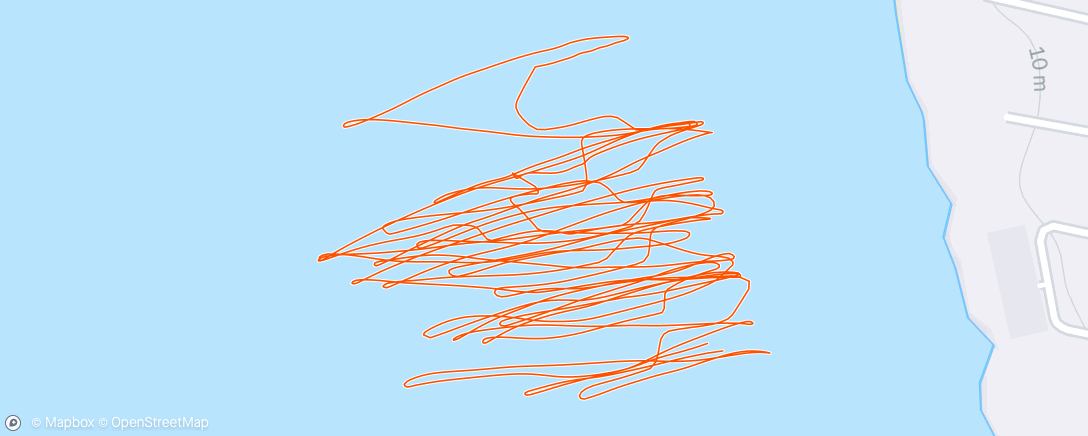 Map of the activity, Afternoon Kitesurf melkbos