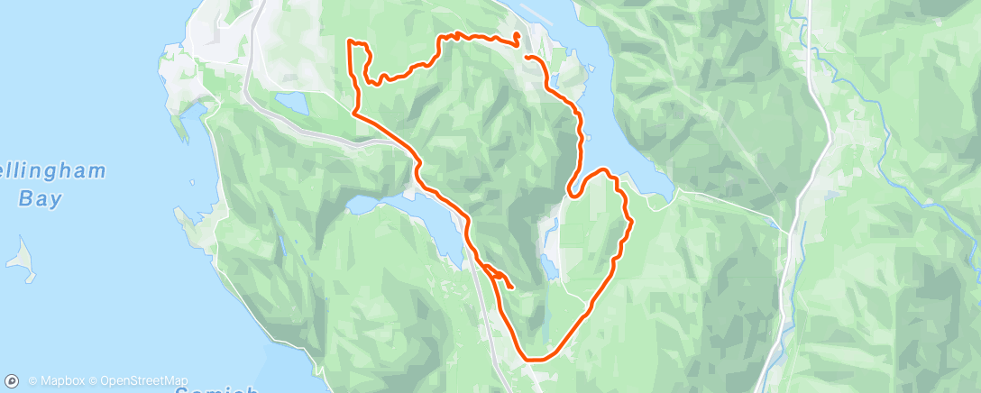 Map of the activity, Morning Gravel Ride