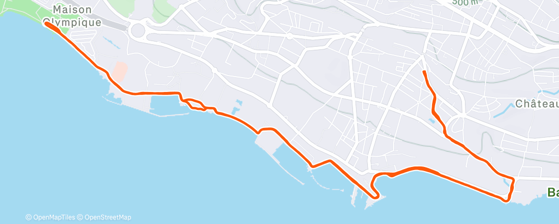 Map of the activity, Before the dinde 🦃