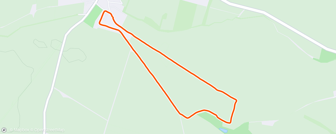 Map of the activity, Mittagslauf