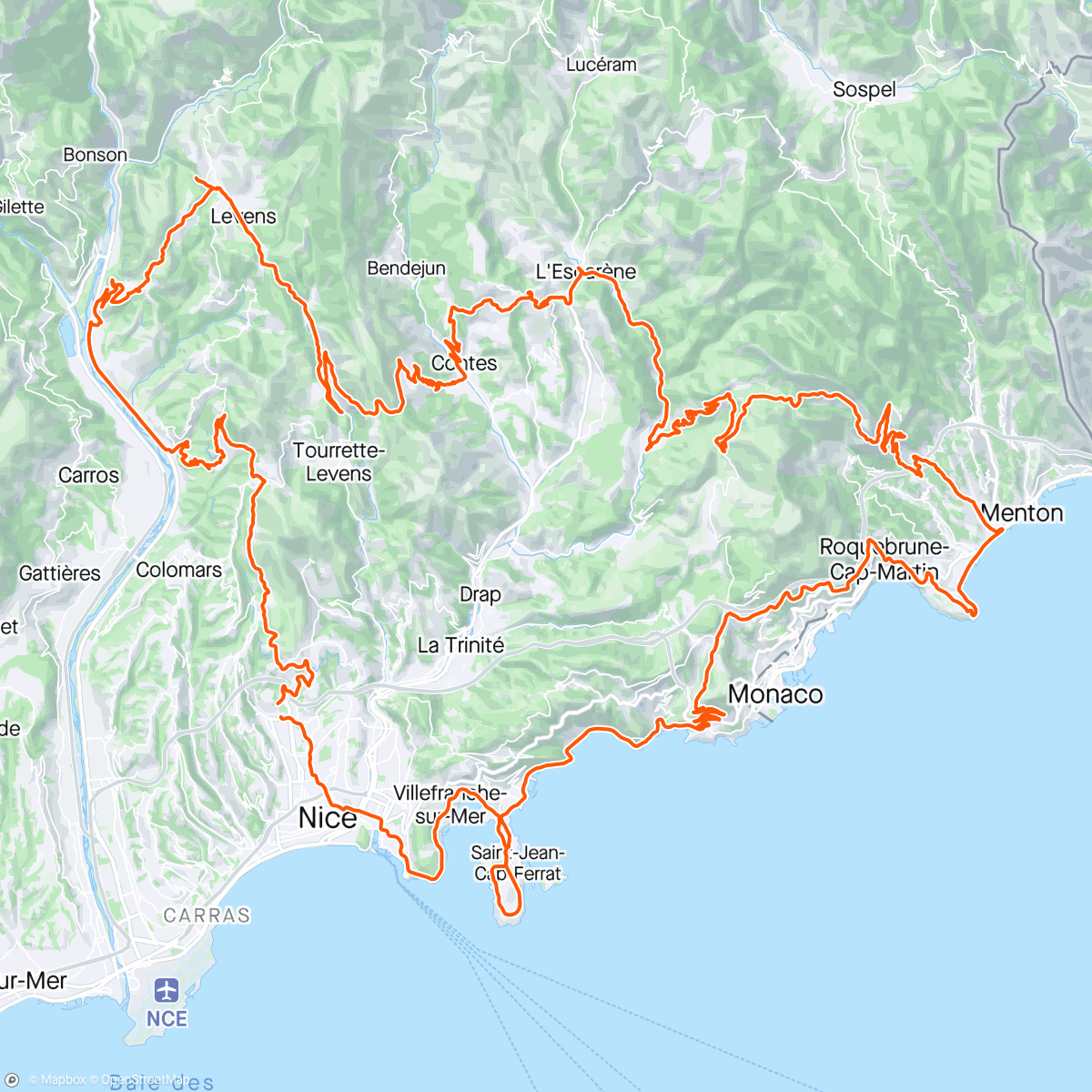 Map of the activity, Un peu de bosse