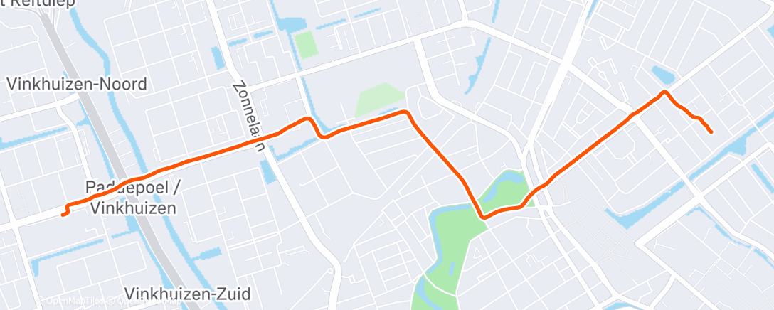 Карта физической активности (Namiddagrit)