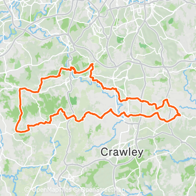Awesome route into Ashdown forest | 137.0 km Cycling Route on Strava