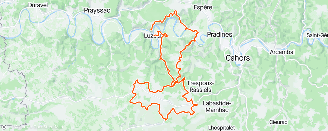 Map of the activity, Maxi verte journée 4