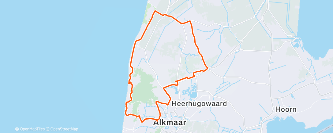 Map of the activity, Wielersport