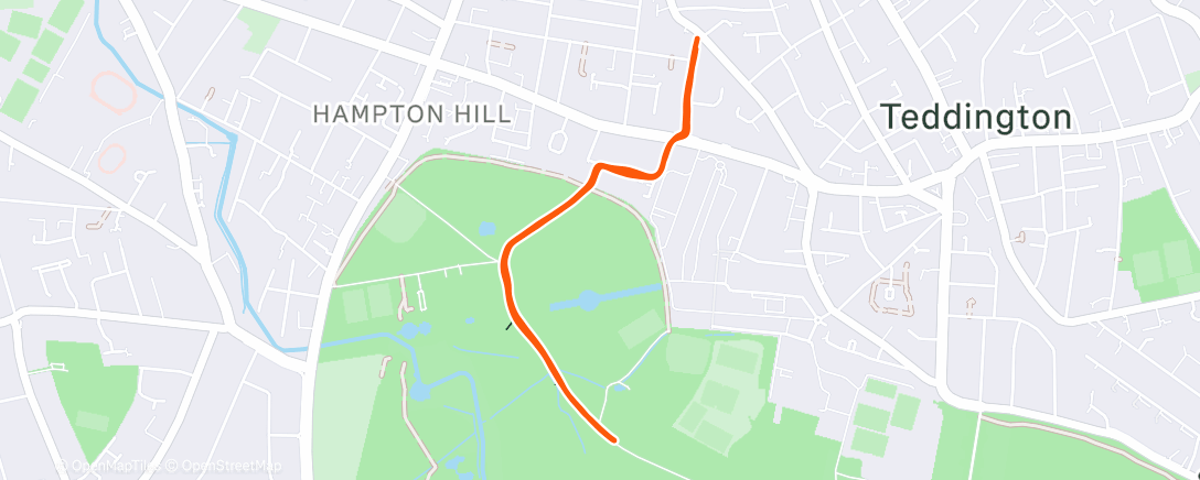 「Morning Run」活動的地圖