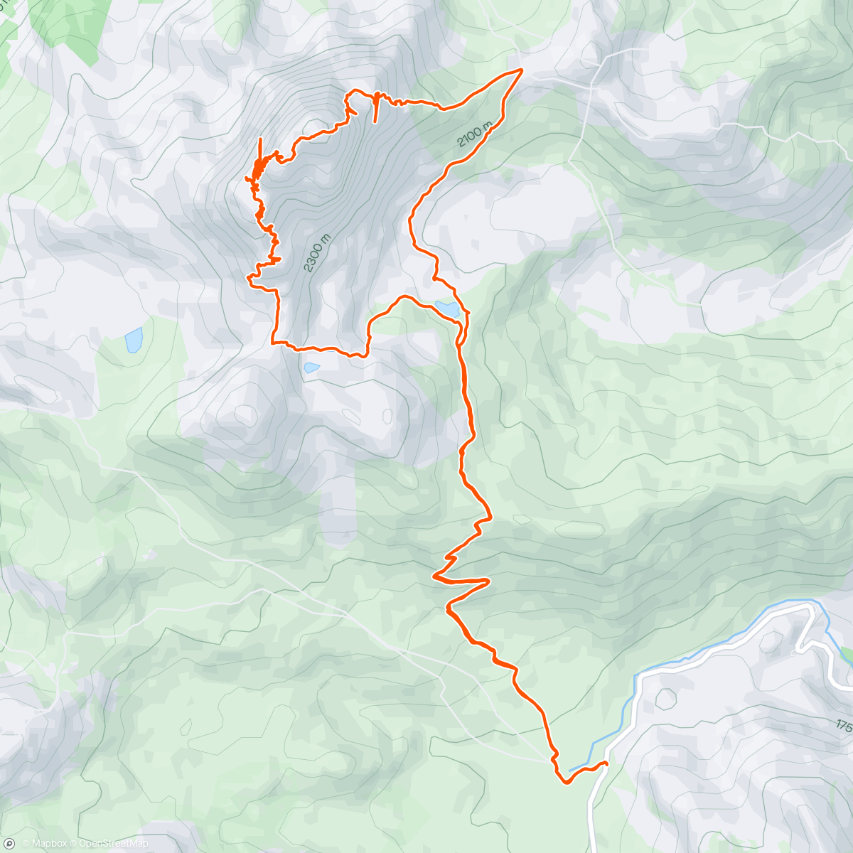 Map of the activity, Integral Midi D’Ossau
