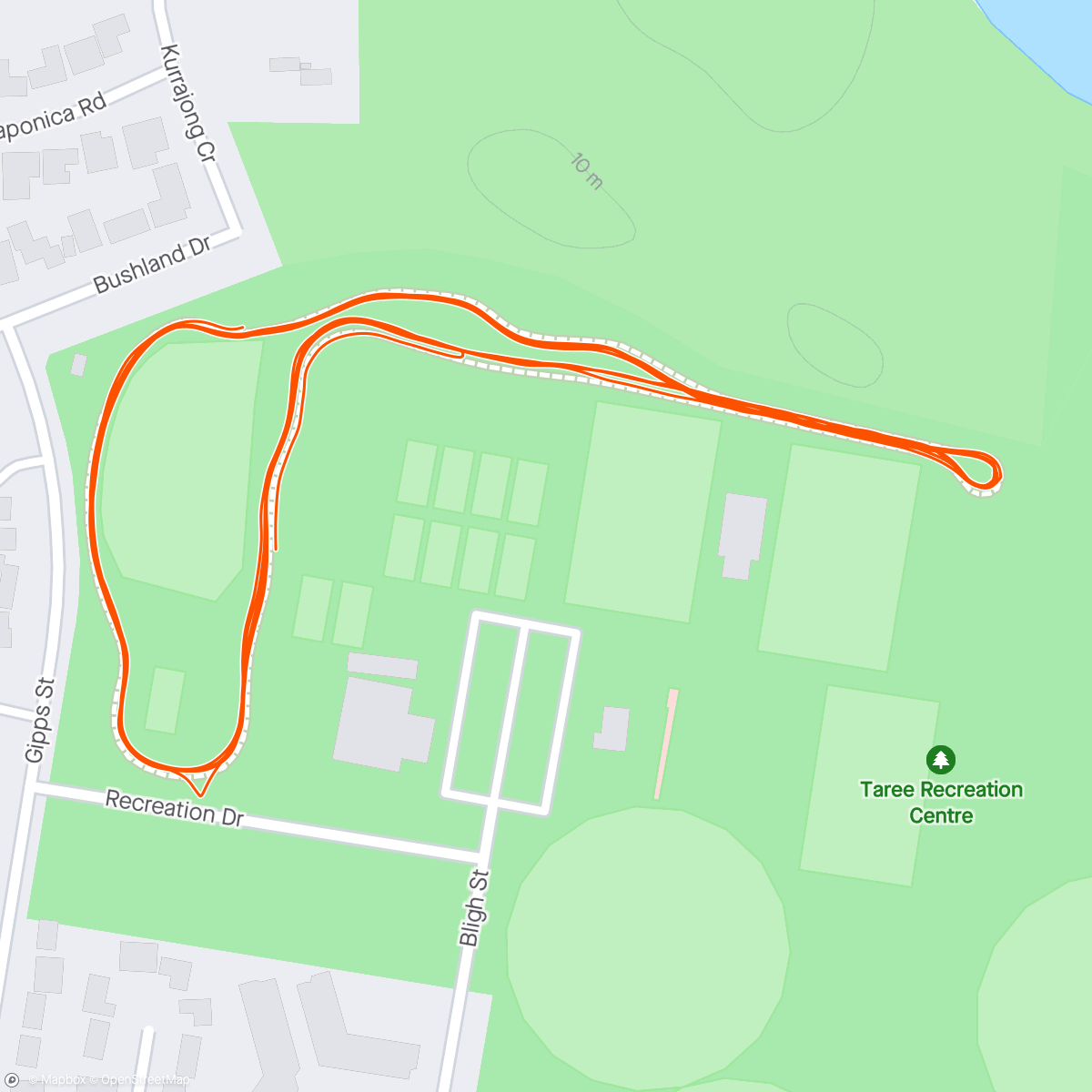 Mapa de la actividad (Morning Run. MAF 122-129 👍)