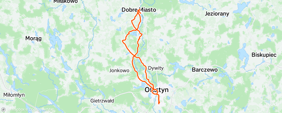 Map of the activity, Gastroustaweczka :)