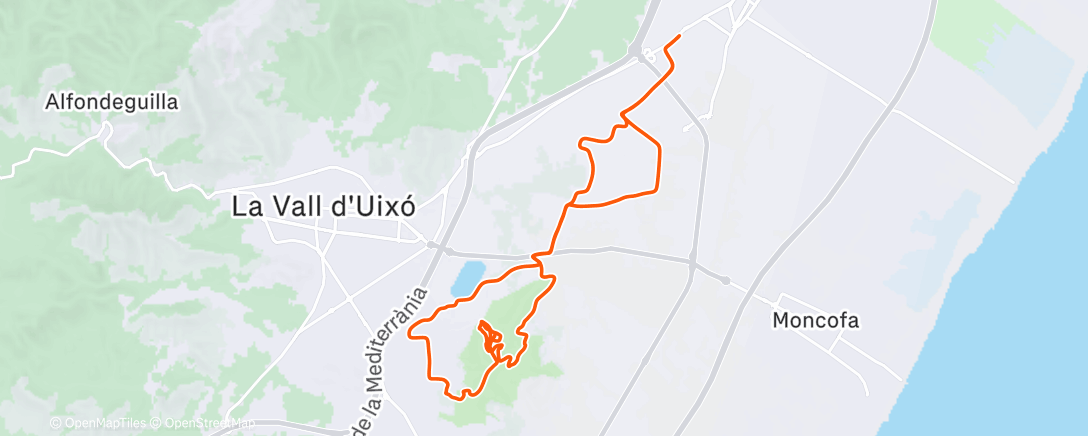 Map of the activity, Esmorzar Nadal Sendívoros+R&R 🙌