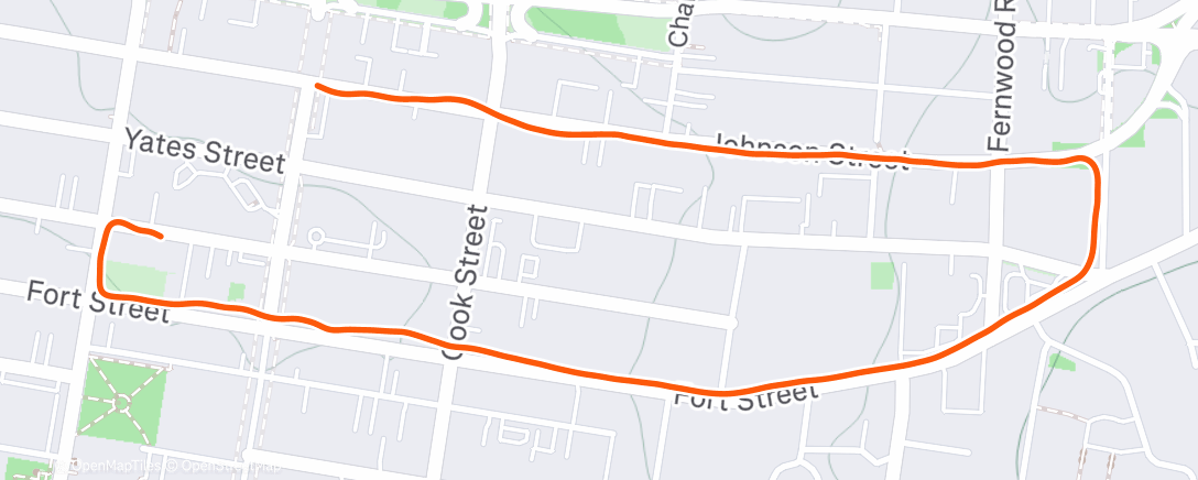 Map of the activity, Micro jog