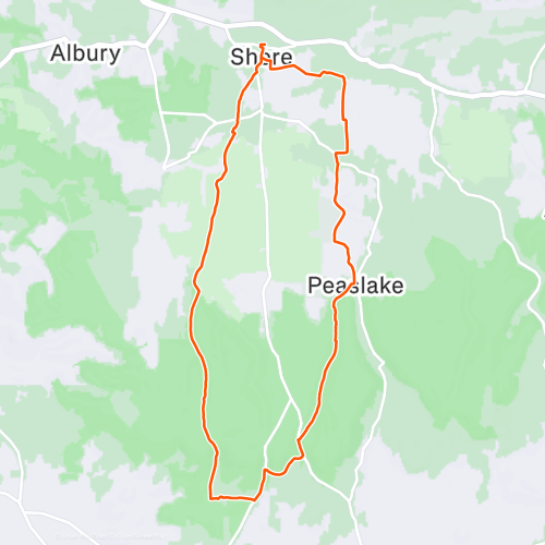 Shere MTB 15.7 km MTB Cycling Route on Strava