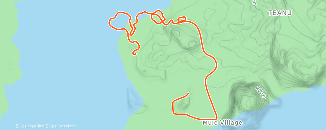 Map of the activity, Zwift - Track Meet in Watopia
