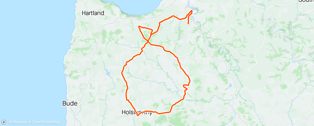 Map of the activity, 90K ROAD RIDE WITH BEX