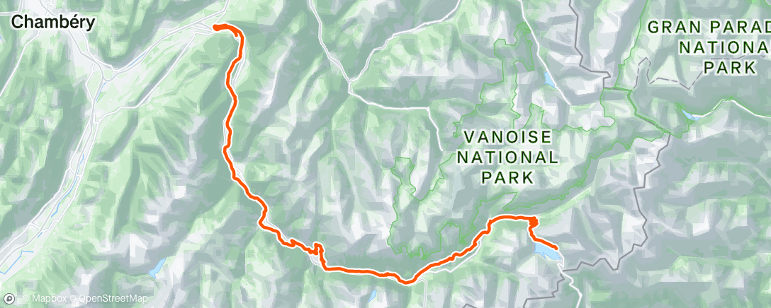 Map of the activity, Dauphine day 8. Talk about a BD party