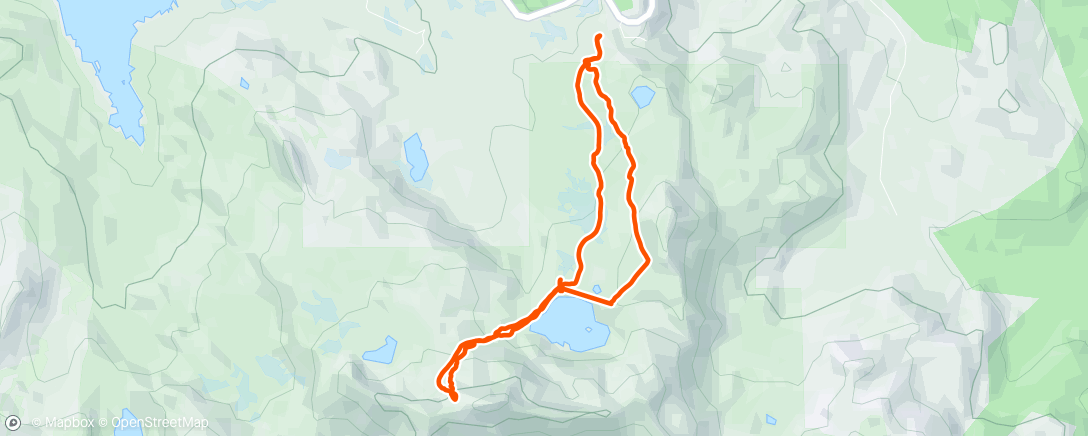Map of the activity, Winnemucca Small Alpine