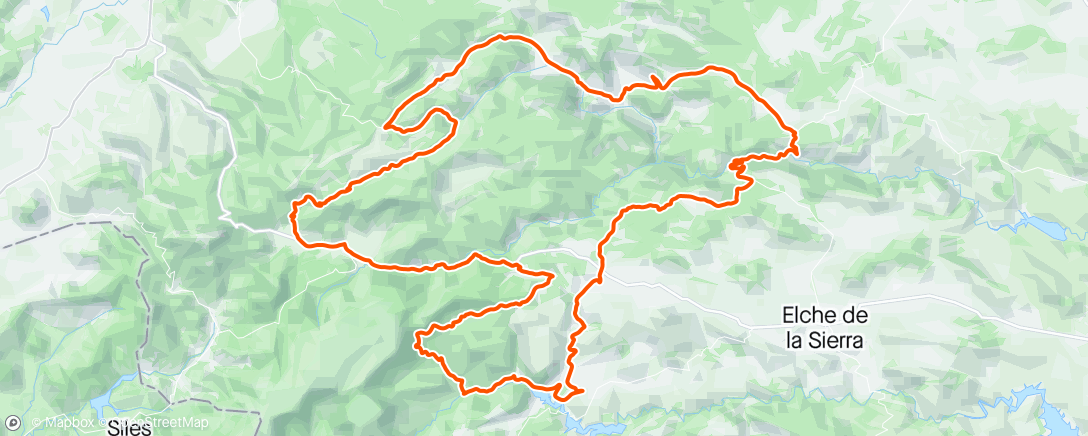 Map of the activity, Gran Fondo Sierra de Albacete 2024