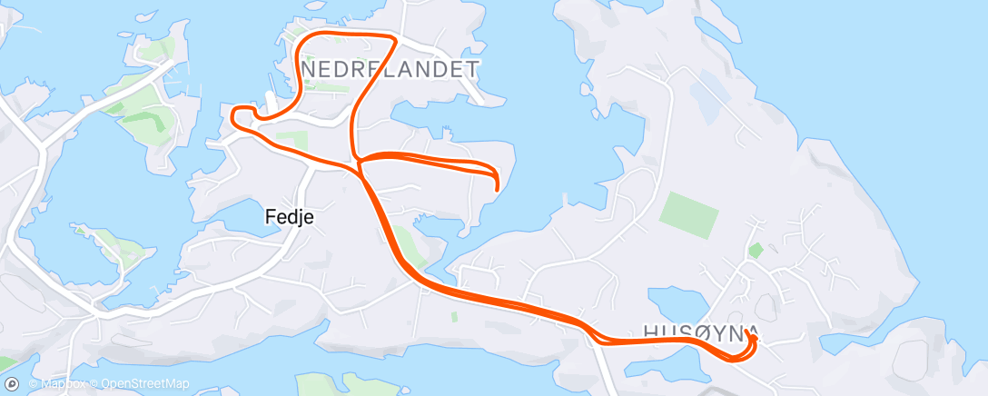 Mapa da atividade, Julegåggen 24